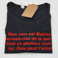 T-shirt personnalisé